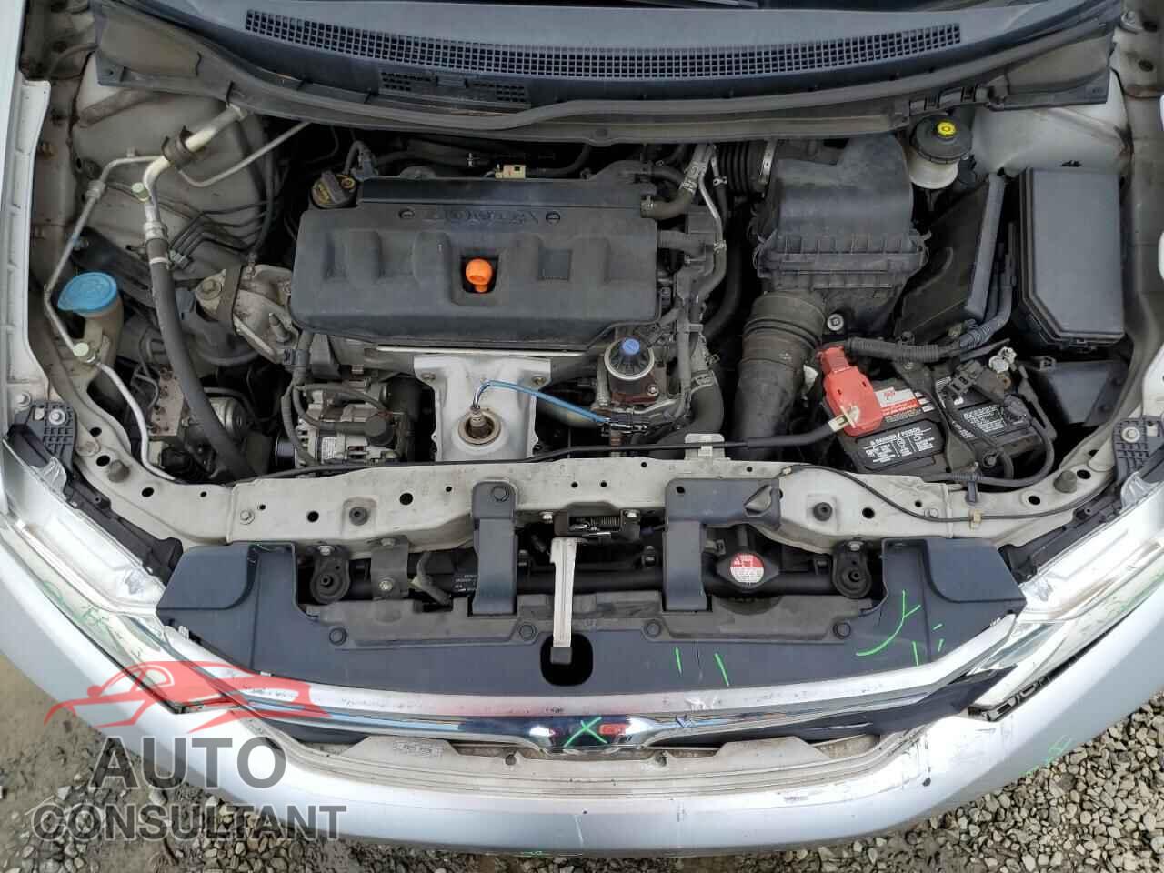 HONDA CIVIC 2012 - 2HGFB2F84CH312580