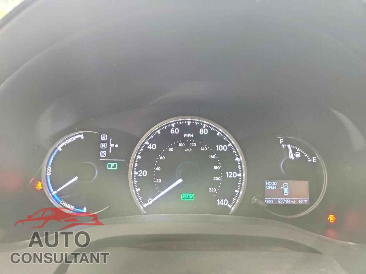 LEXUS CT 200 2016 - JTHKD5BH1G2257730