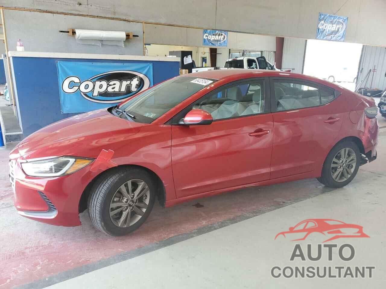 HYUNDAI ELANTRA 2018 - 5NPD84LF6JH295904