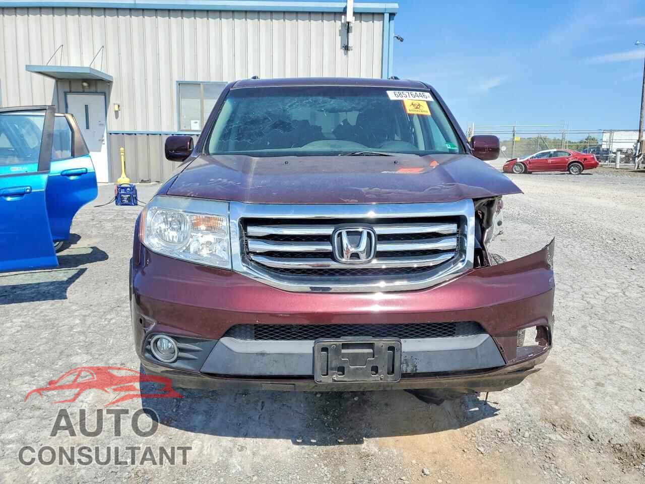 HONDA PILOT 2013 - 5FNYF4H99DB078537