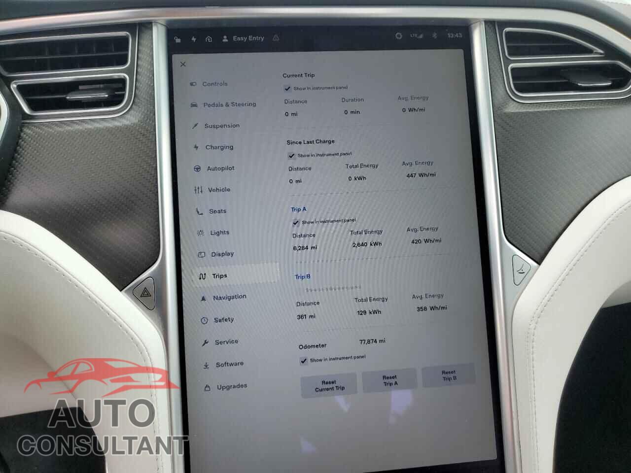 TESLA MODEL X 2017 - 5YJXCBE4XHF077341