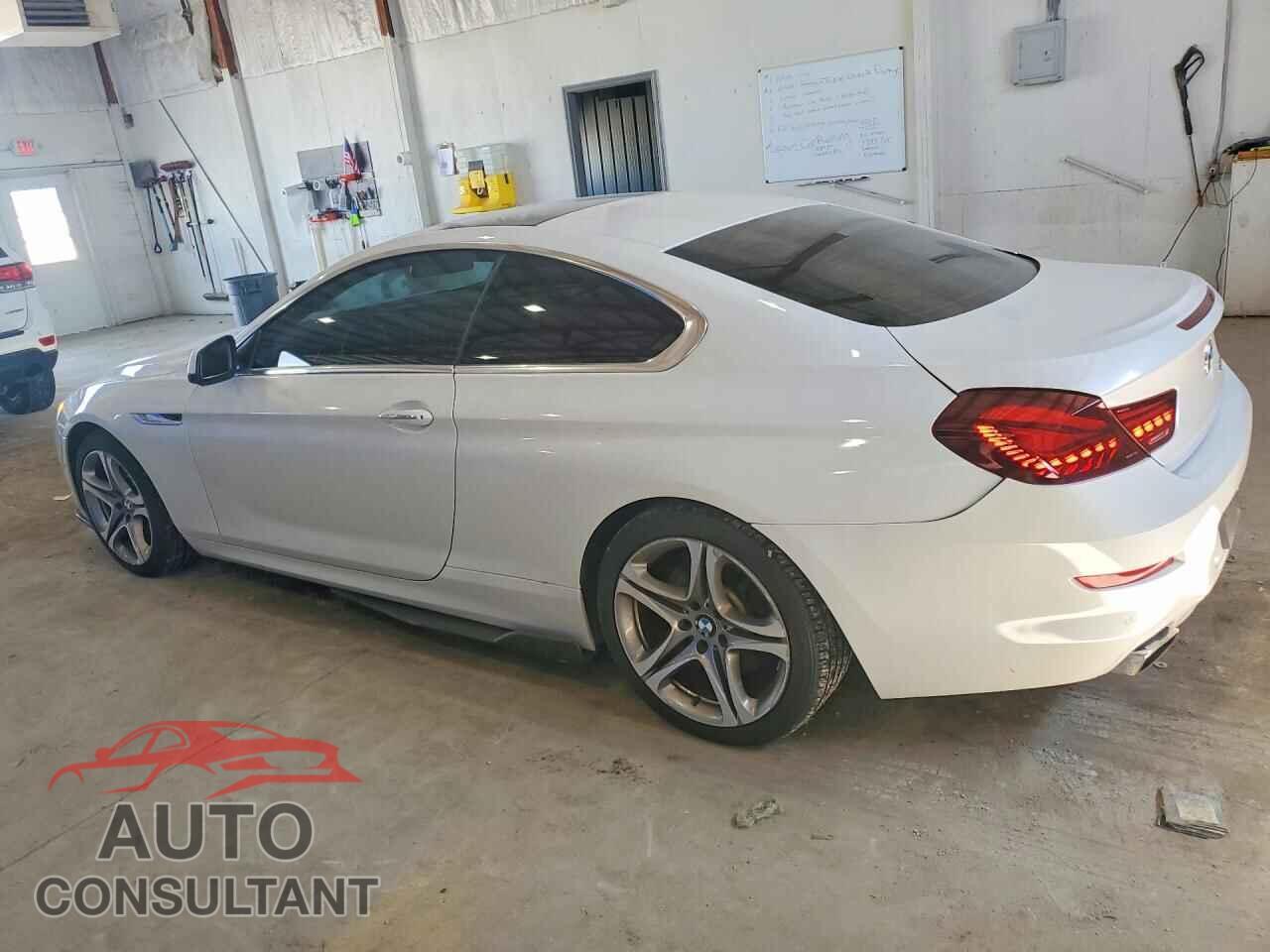 BMW 6 SERIES 2012 - WBALX3C5XCDV77209