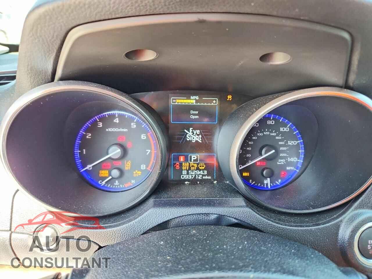 SUBARU OUTBACK 2017 - 4S4BSANCXH3289132