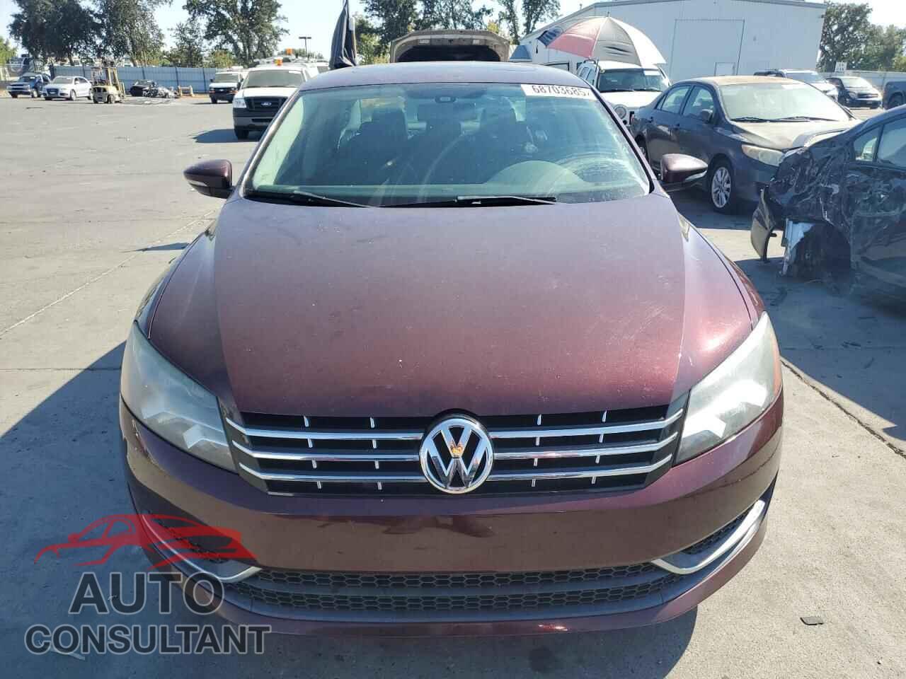 VOLKSWAGEN PASSAT 2012 - 1VWBN7A3XCC098529