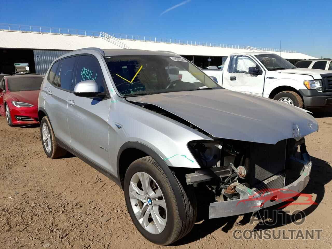 BMW X3 2016 - 5UXWX7C57G0S16734