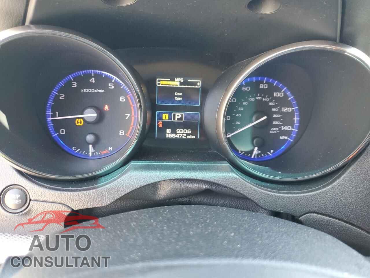 SUBARU OUTBACK 2016 - 4S4BSBCC7G3243975