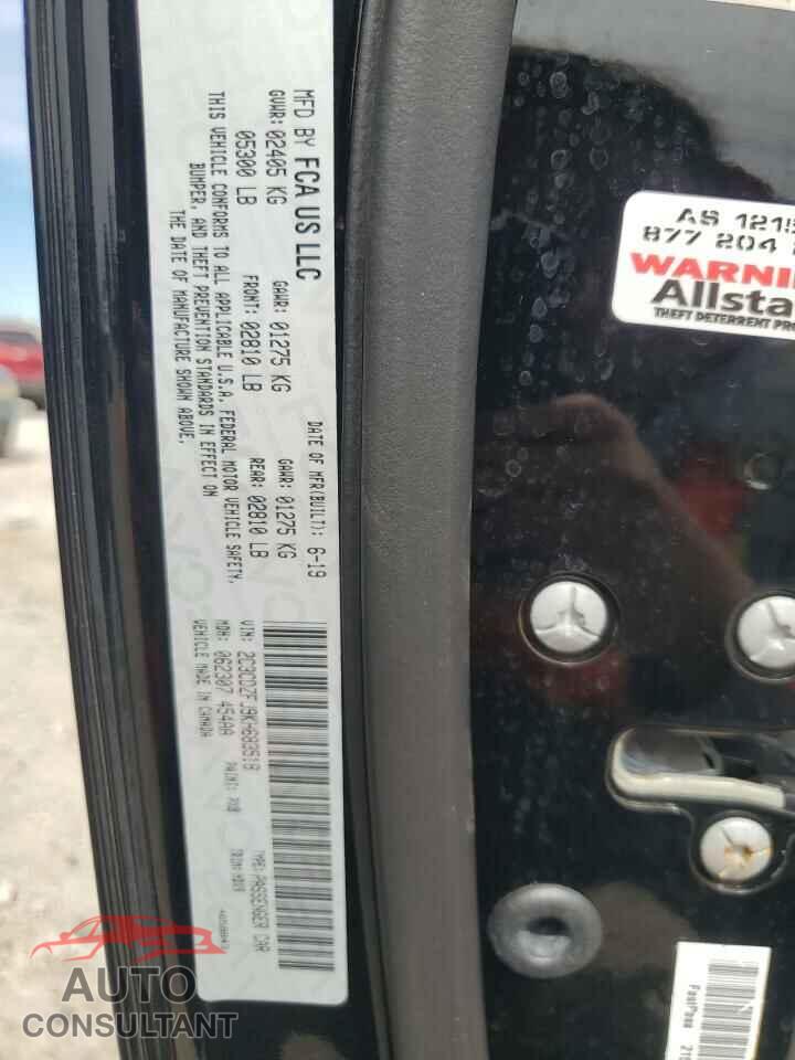 DODGE CHALLENGER 2019 - 2C3CDZFJ9KH683518