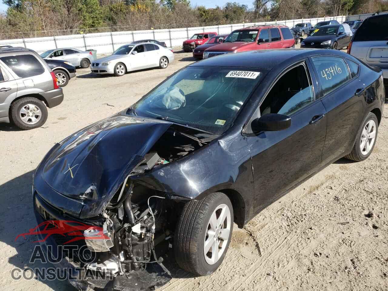 DODGE DART 2016 - 1C3CDFBBXGD593151