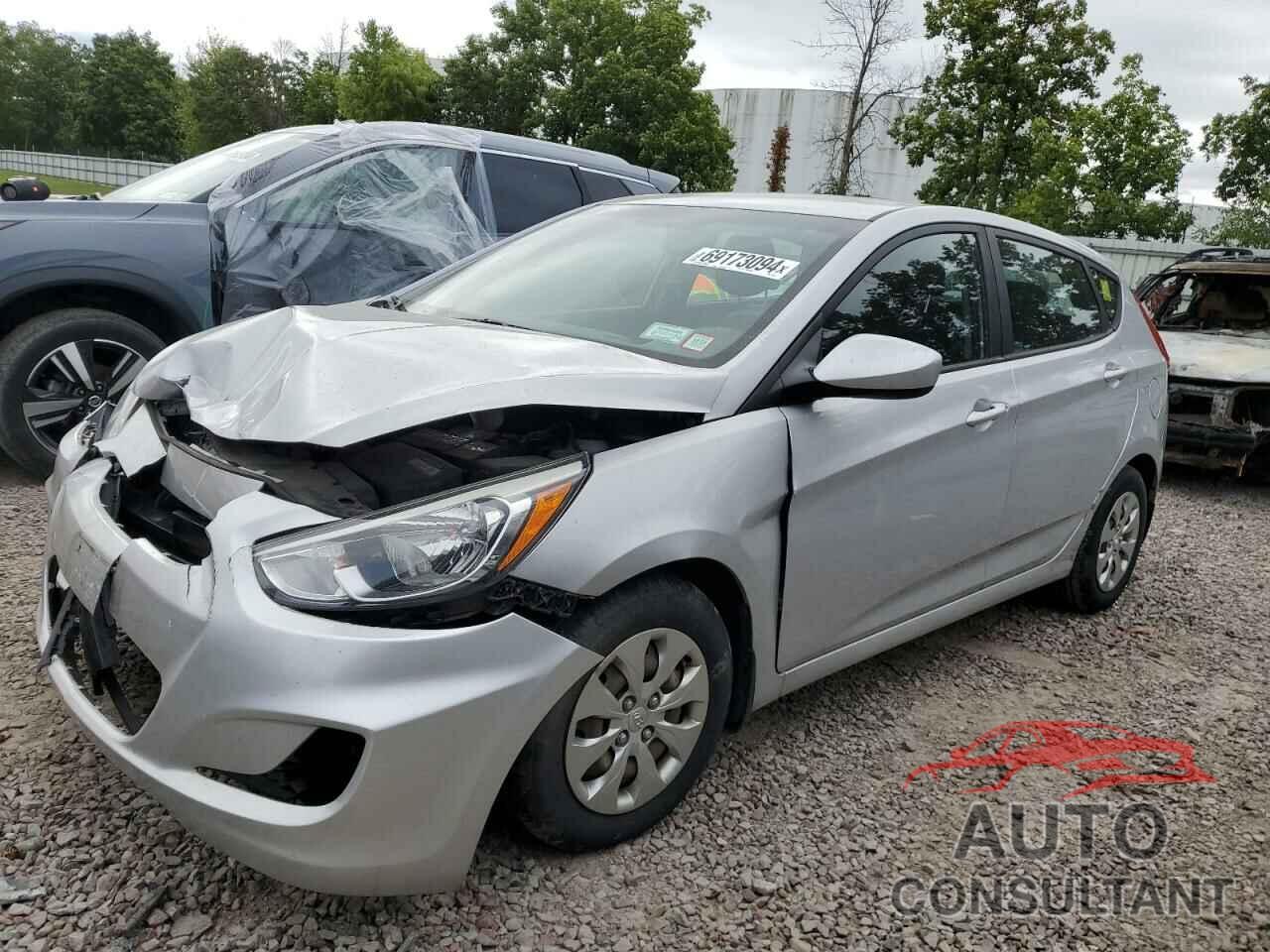 HYUNDAI ACCENT 2016 - KMHCT5AE6GU273454