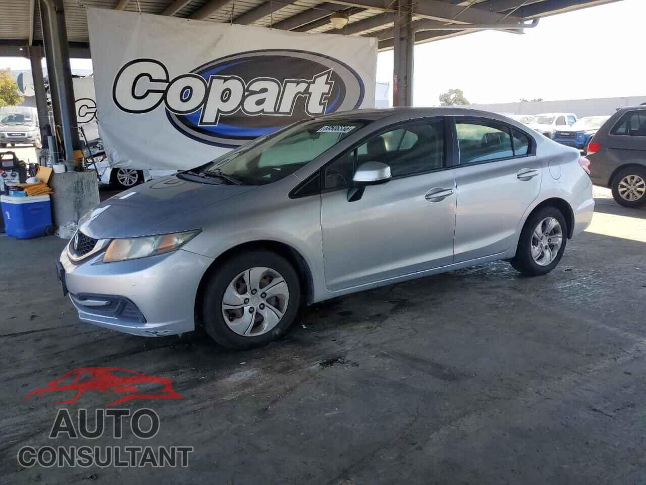 HONDA CIVIC 2013 - 19XFB2F57DE227542