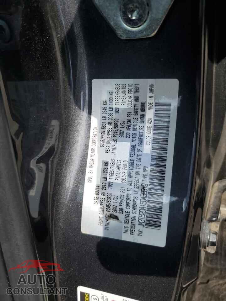 MAZDA CX-9 2014 - JM3TB2DA1E0438319