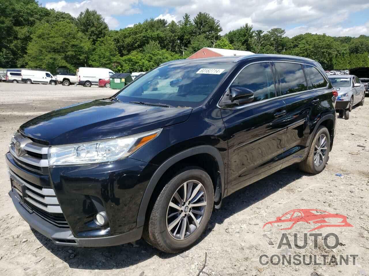 TOYOTA HIGHLANDER 2018 - 5TDJZRFH9JS493431