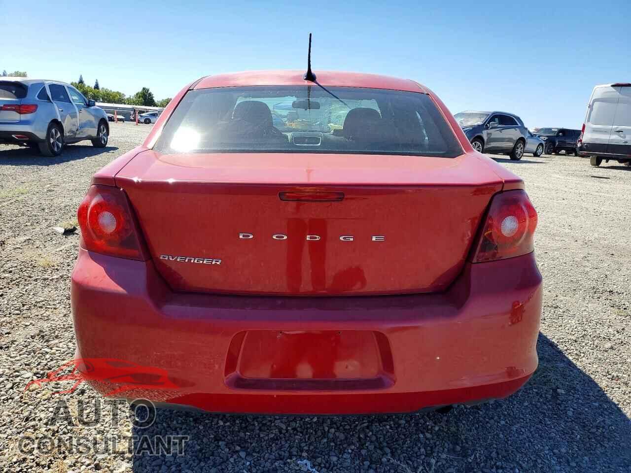 DODGE AVENGER 2013 - 1C3CDZAB4DN643499