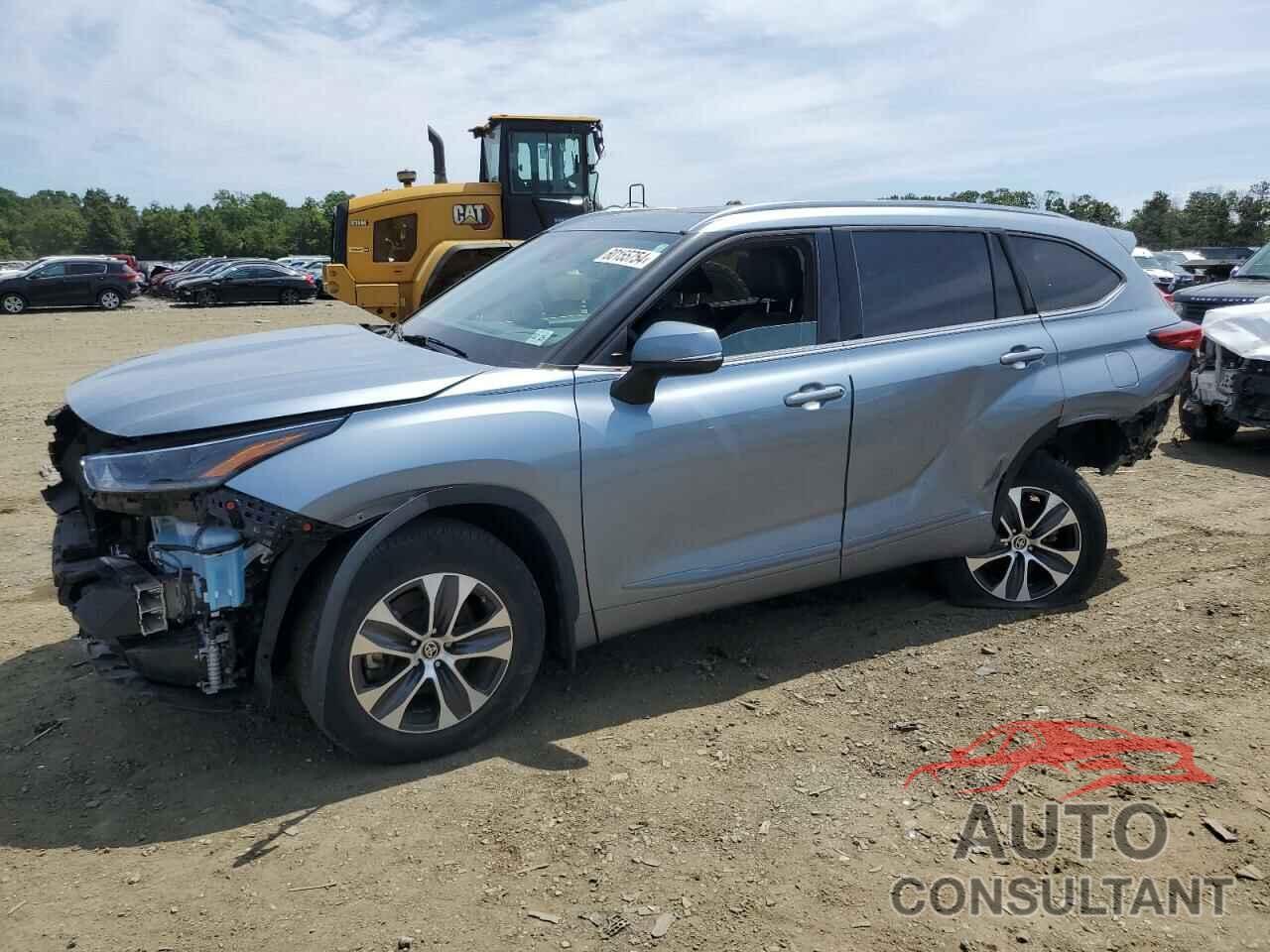 TOYOTA HIGHLANDER 2021 - 5TDHZRBH6MS073750