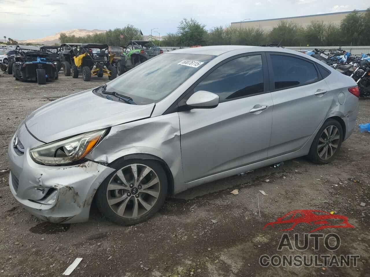 HYUNDAI ACCENT 2016 - KMHCU4AE4GU045234