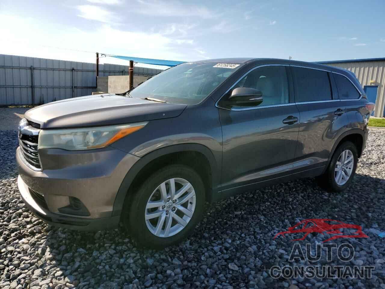 TOYOTA HIGHLANDER 2015 - 5TDZKRFH1FS081793