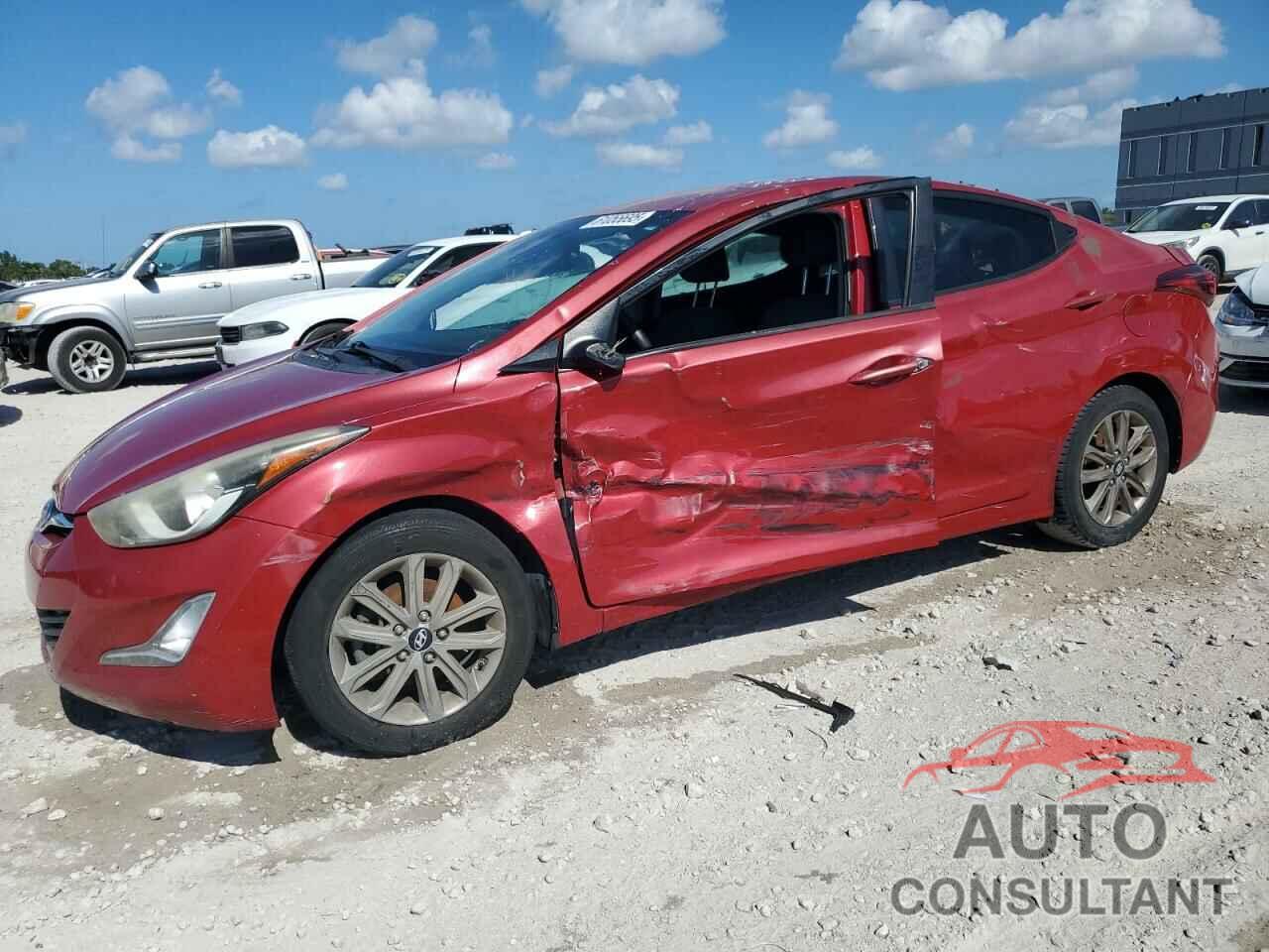 HYUNDAI ELANTRA 2015 - KMHDH4AE0FU453186