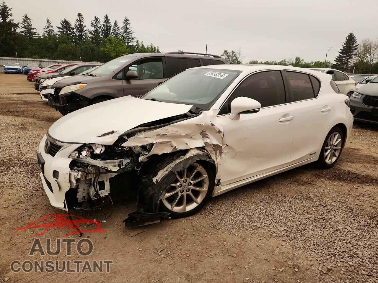 LEXUS CT 200 2011 - JTHKD5BH5B2007237
