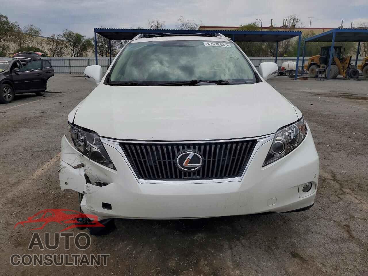 LEXUS RX350 2010 - 2T2BK1BA1AC042663