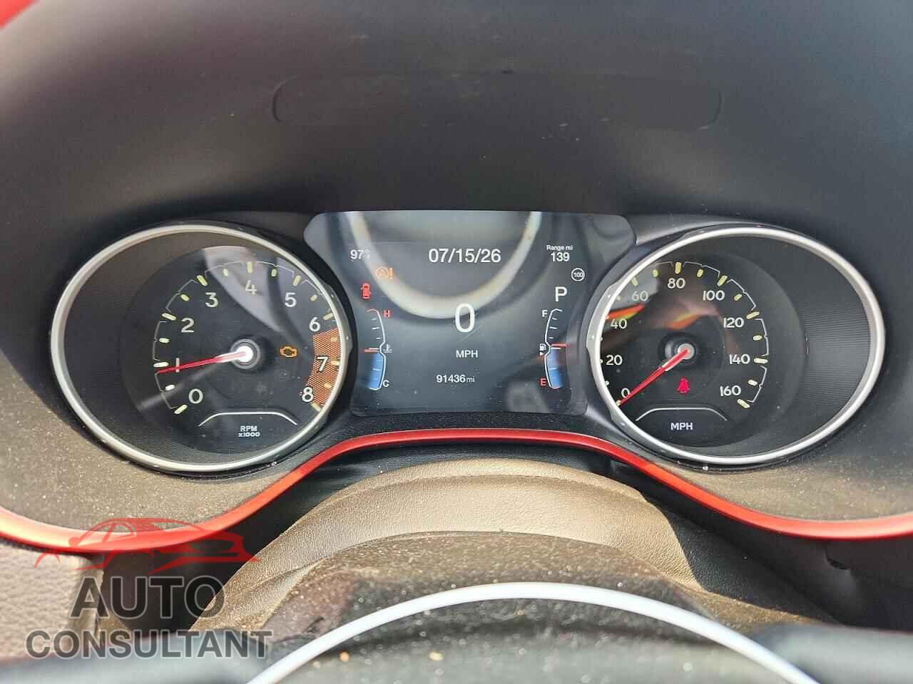 JEEP COMPASS 2017 - 3C4NJDDB2HT667060