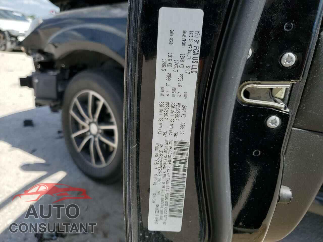 DODGE JOURNEY 2017 - 3C4PDCAB9HT683643