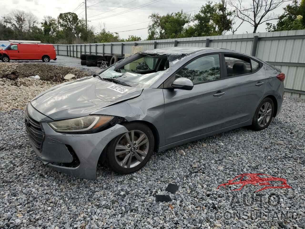 HYUNDAI ELANTRA 2017 - KMHD84LF4HU151859