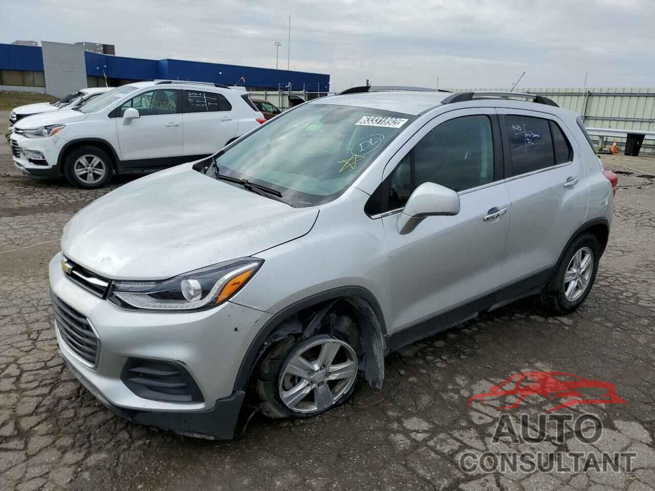 CHEVROLET TRAX 2019 - KL7CJLSB8KB756478