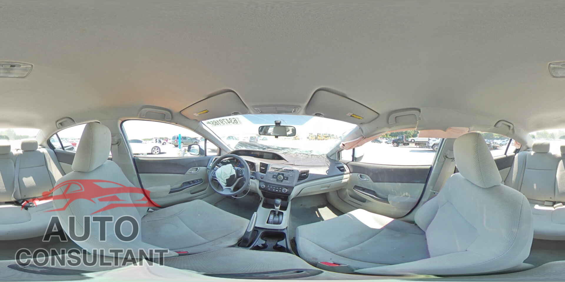 HONDA CIVIC 2012 - 19XFB2F55CE052738