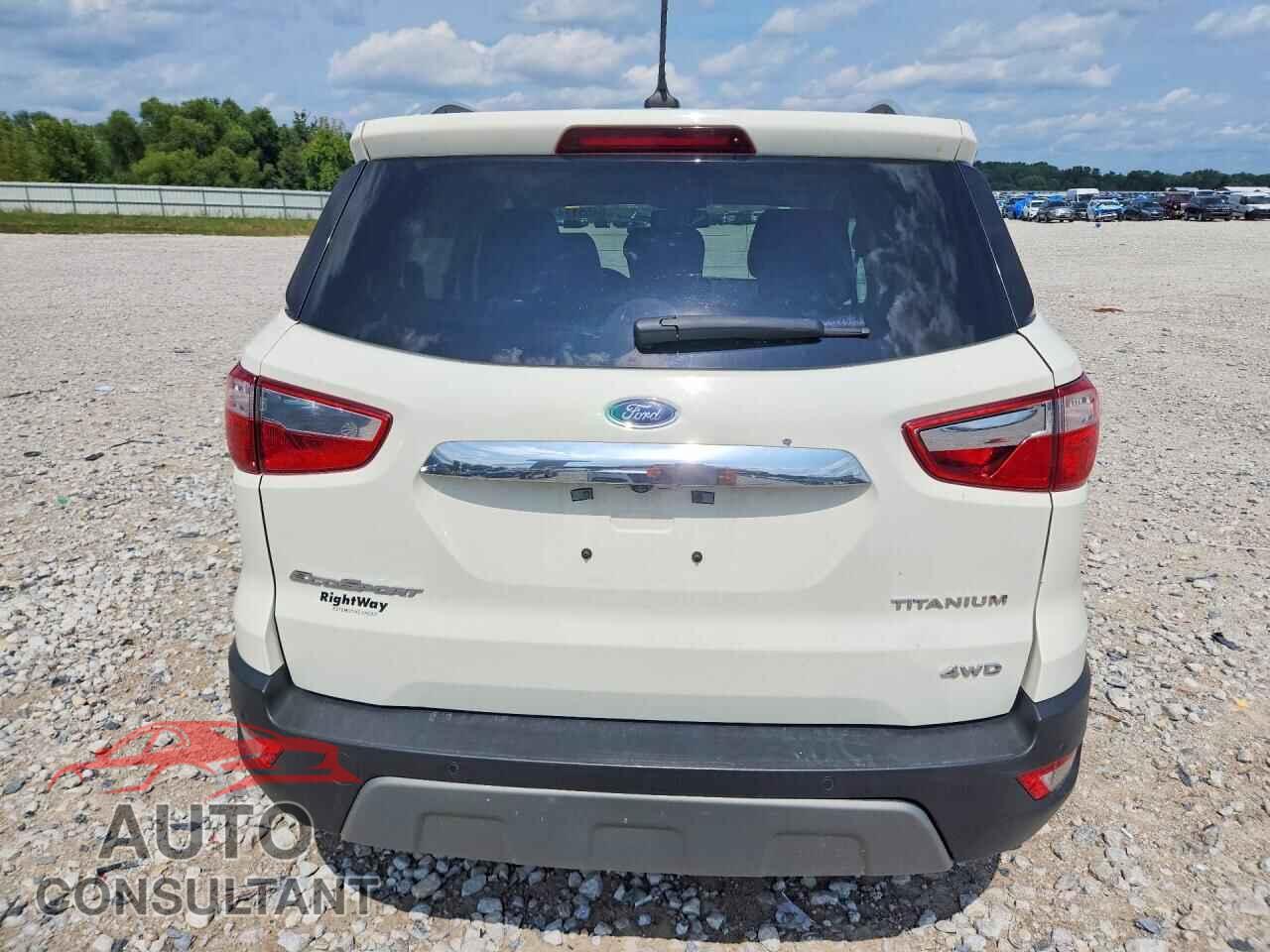 FORD ECOSPORT 2020 - MAJ6S3KL8LC362339