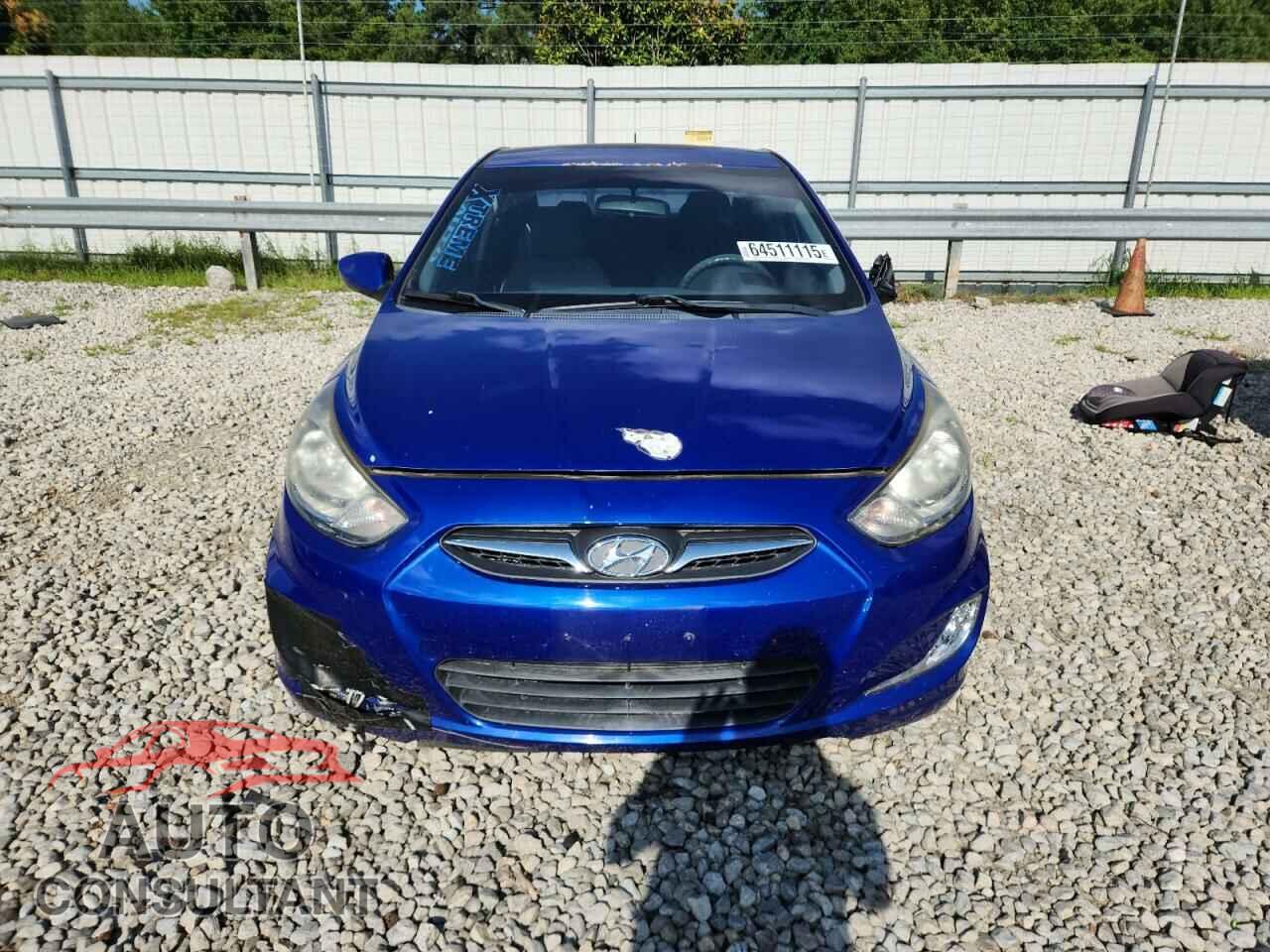 HYUNDAI ACCENT 2012 - KMHCU4AE2CU045579