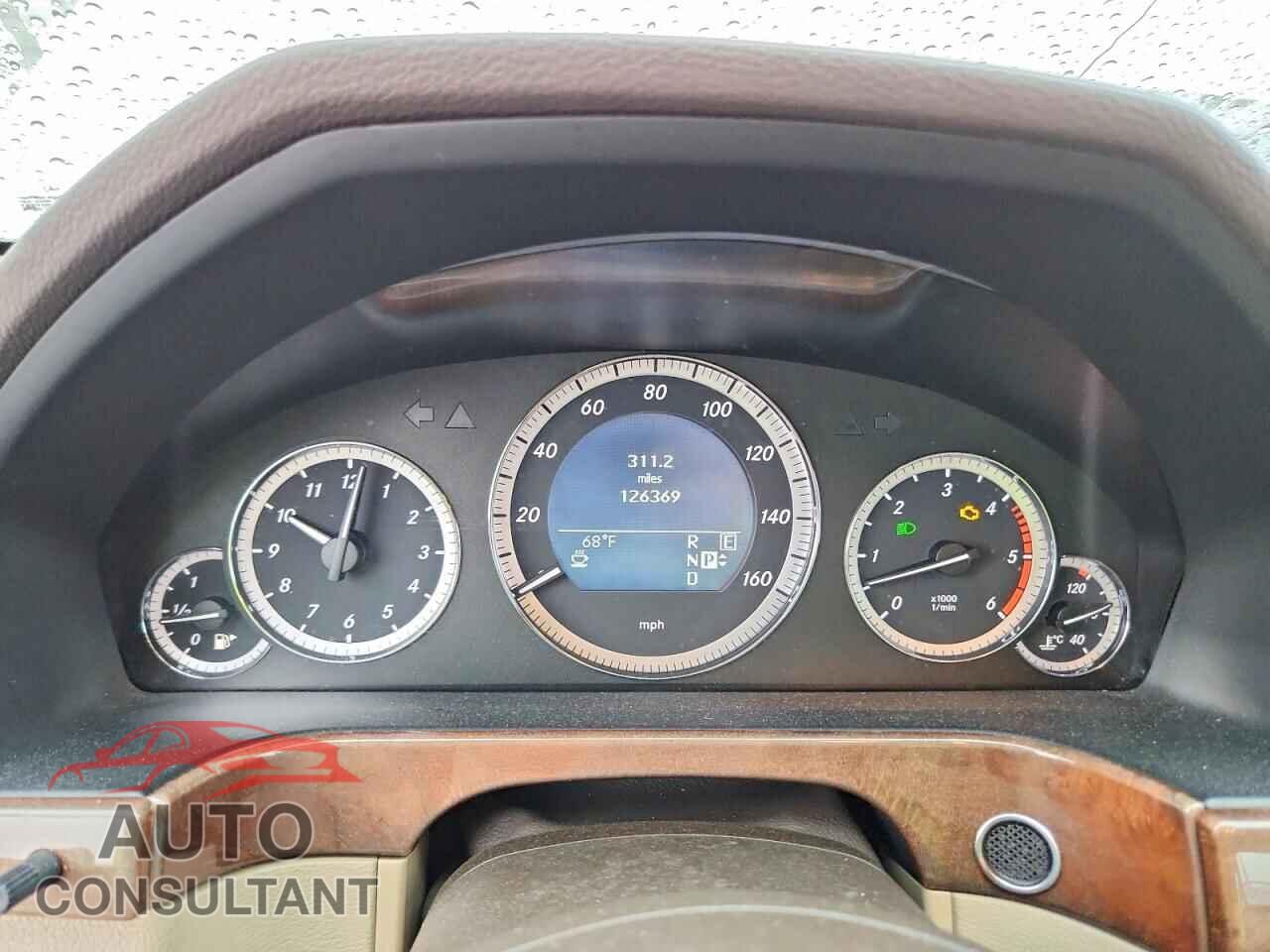 MERCEDES-BENZ E-CLASS 2011 - WDDHF2EB5BA343056