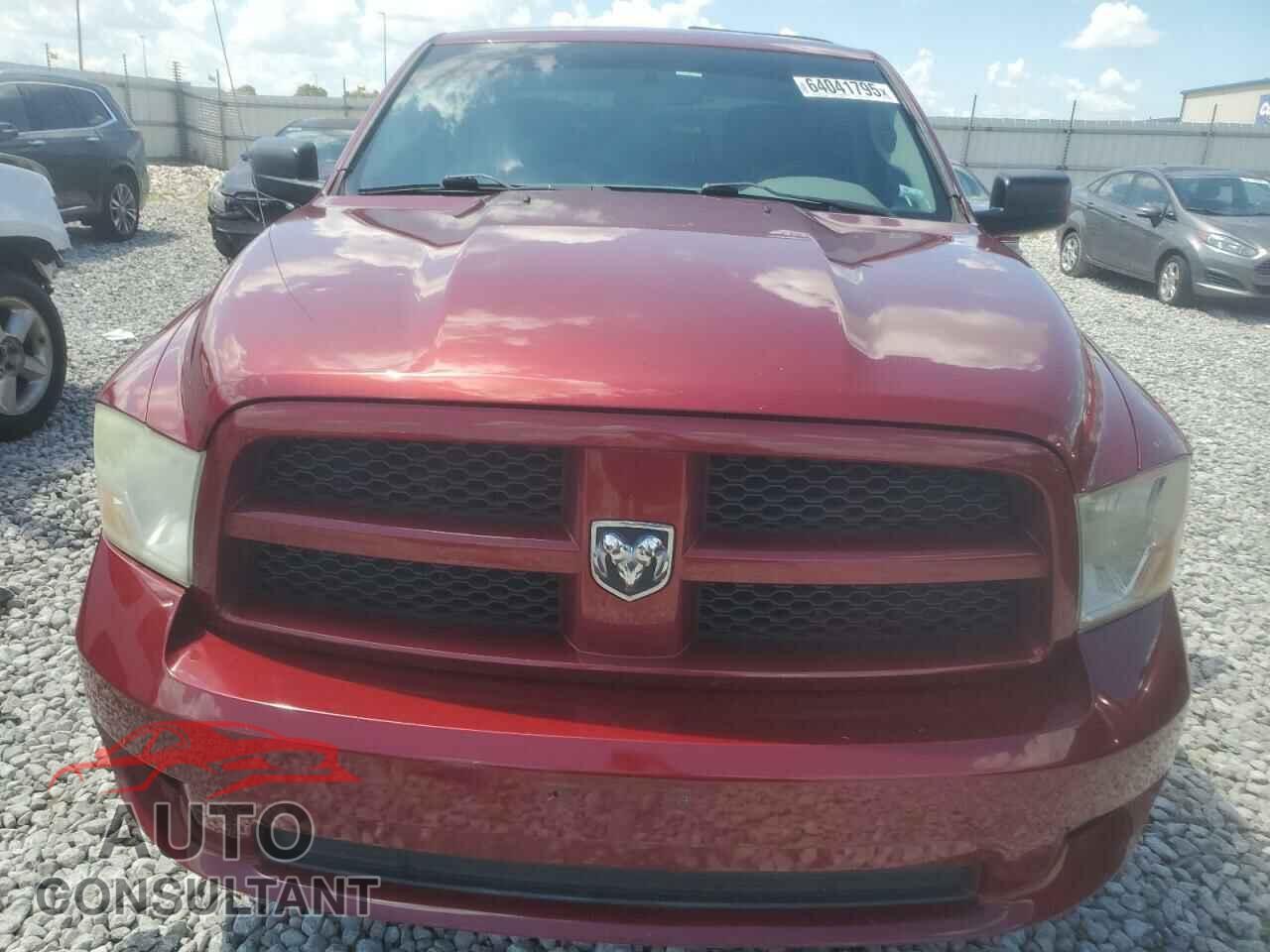 DODGE RAM 1500 2012 - 1C6RD6KT9CS181413
