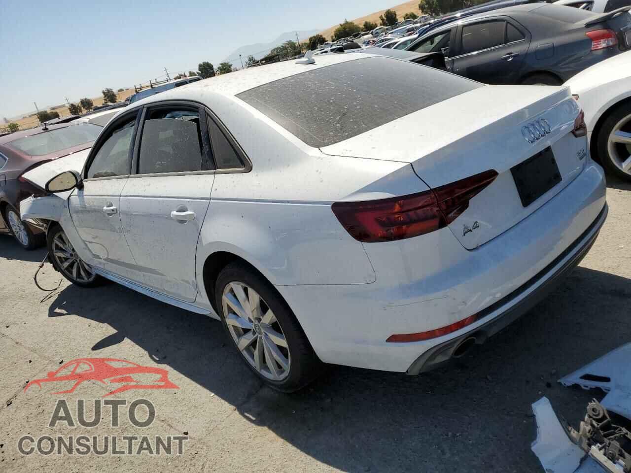 AUDI A4 2018 - WAUDNAF40JA123633