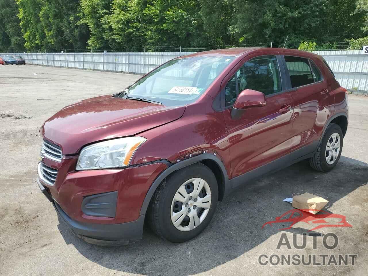 CHEVROLET TRAX 2016 - 3GNCJKSB2GL172345