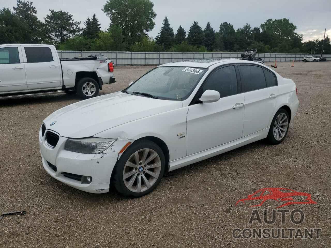 BMW 3 SERIES 2011 - WBAPK5G53BNN25709