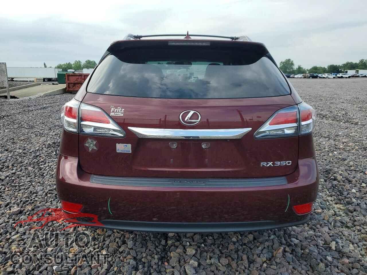LEXUS RX350 2013 - 2T2ZK1BA7DC120902