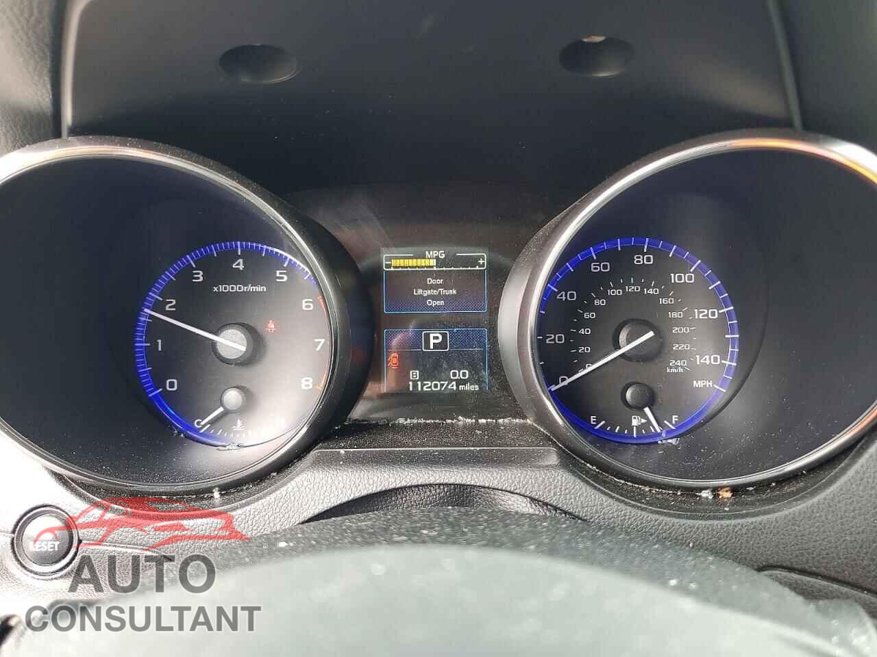 SUBARU OUTBACK 2015 - 4S4BSACC1F3255581