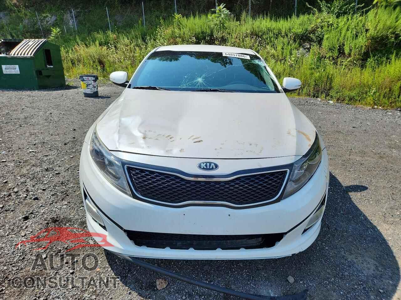 KIA OPTIMA 2015 - KNAGM4A72F5582701
