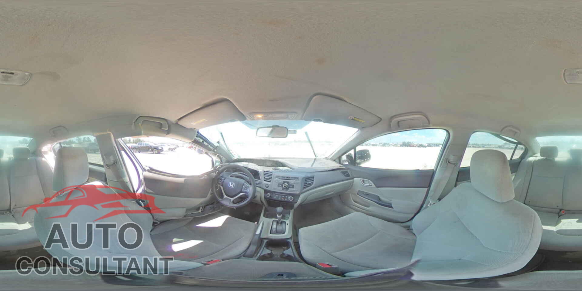 HONDA CIVIC 2012 - 19XFB2F58CE091663