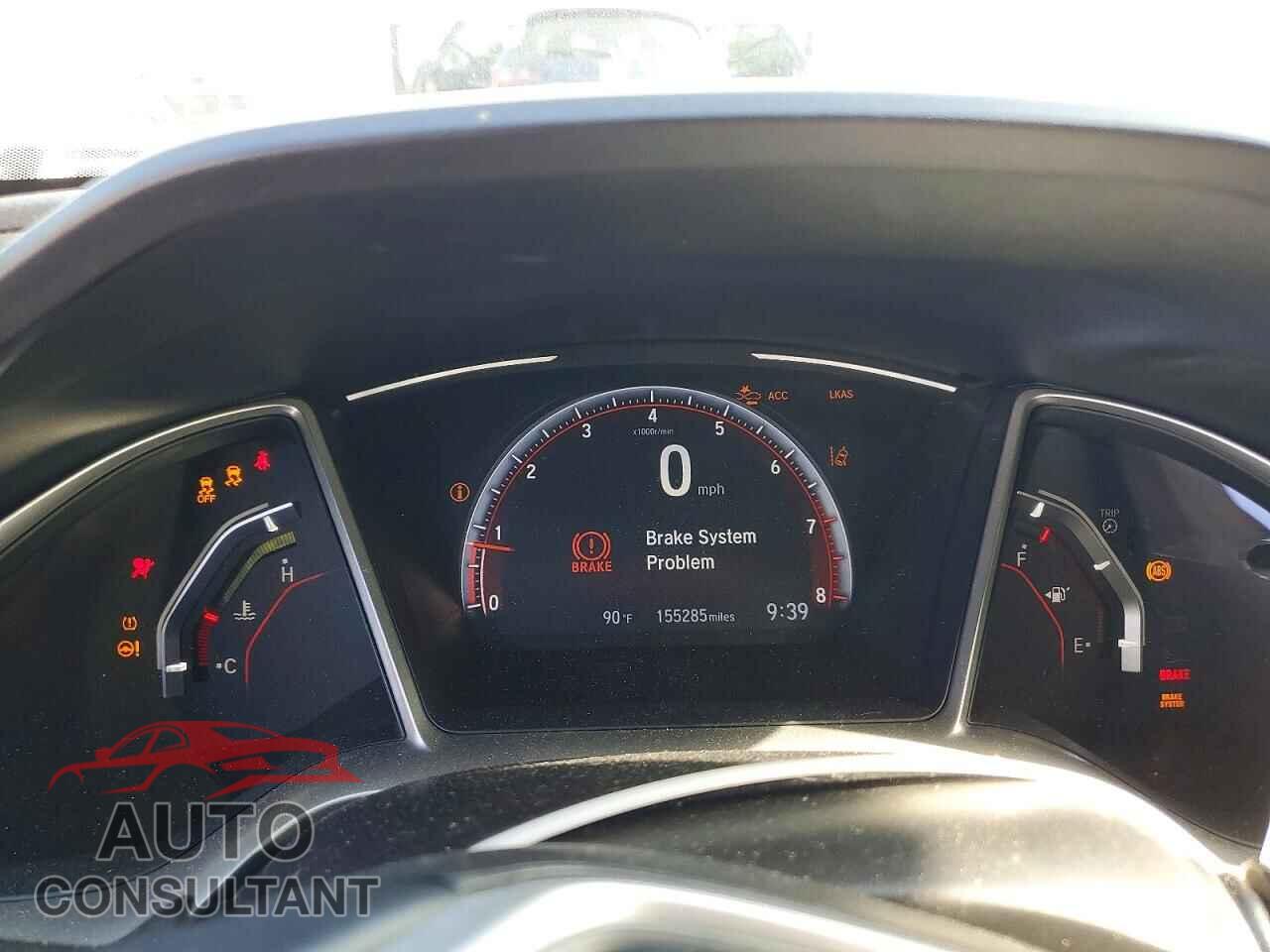 HONDA CIVIC 2019 - 2HGFC4A86KH301479