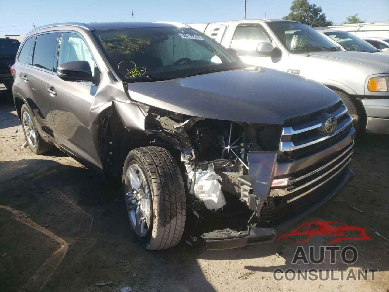 TOYOTA HIGHLANDER 2018 - 5TDYZRFH9JS277030