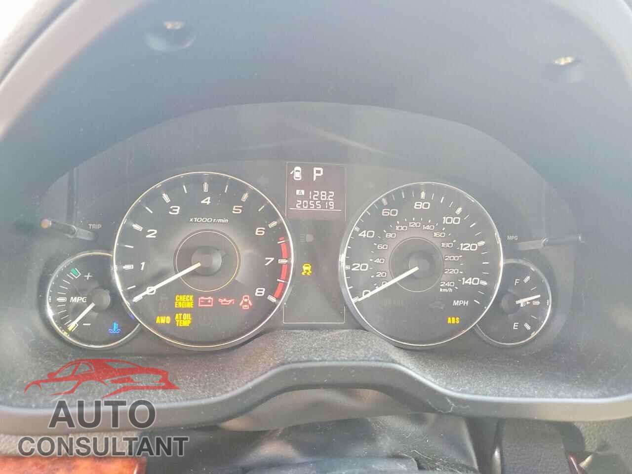 SUBARU OUTBACK 2011 - 4S4BRBJC6B3348384