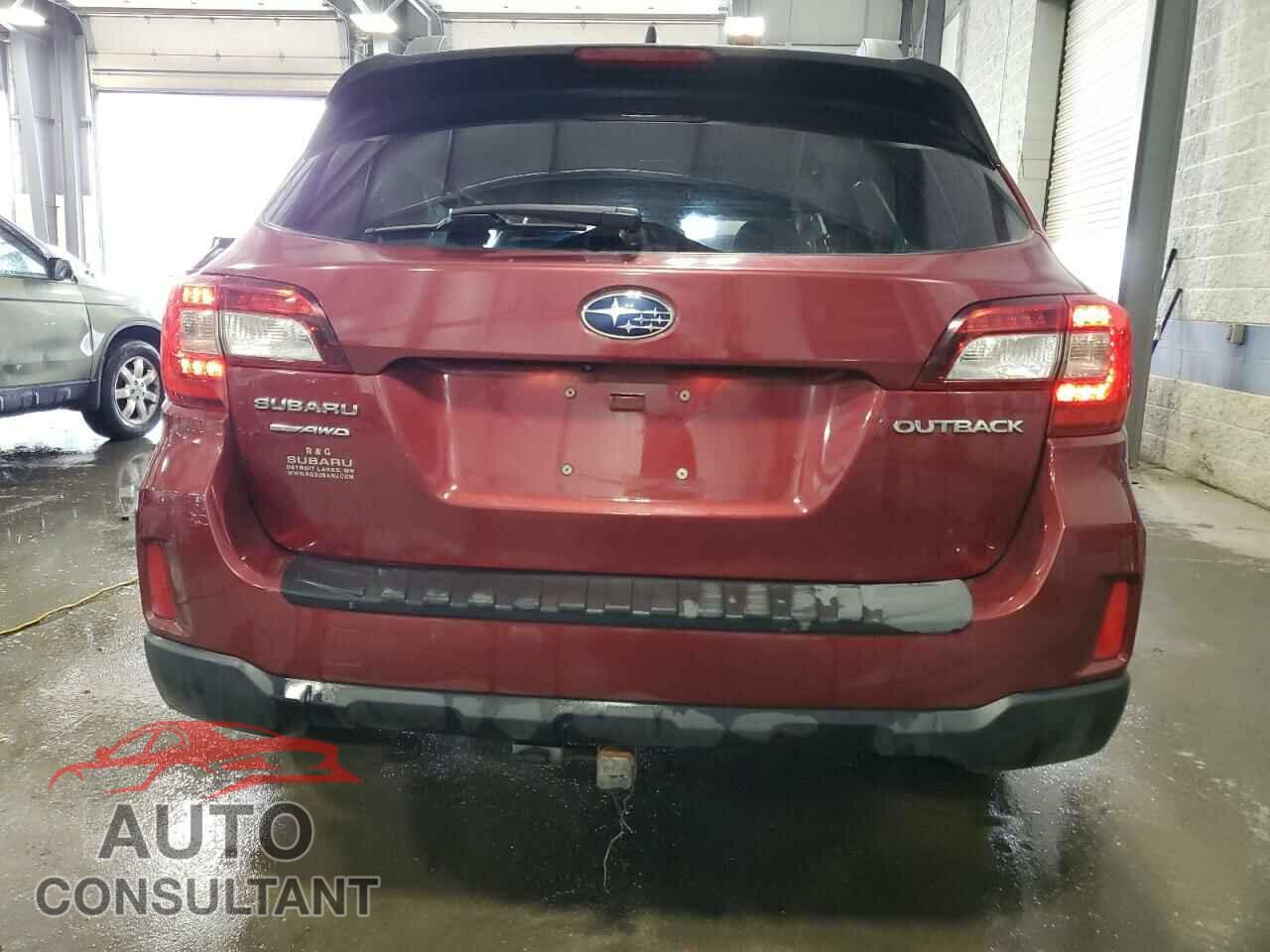 SUBARU OUTBACK 2016 - 4S4BSBCC1G3303135