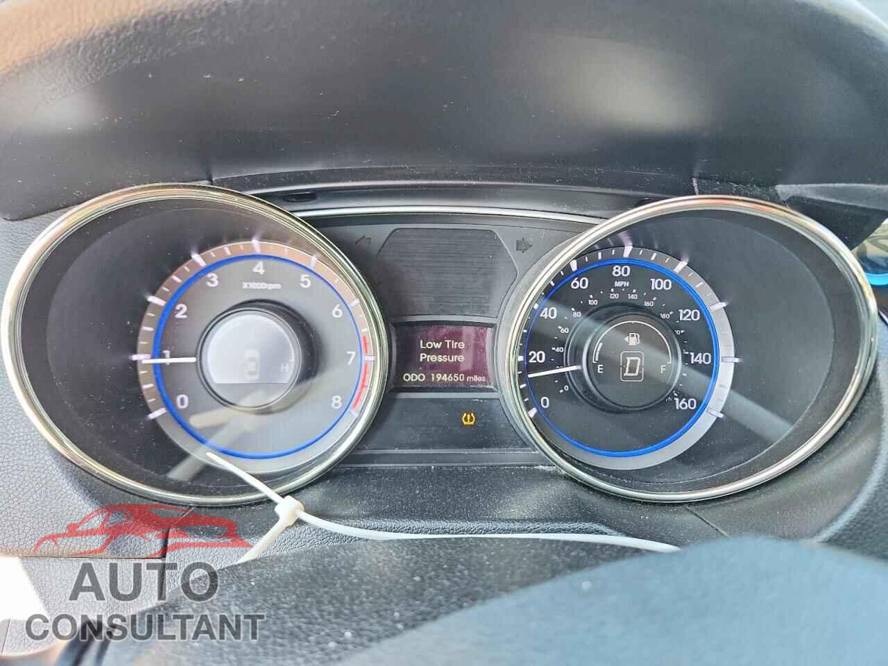 HYUNDAI SONATA 2012 - 5NPEC4AC0CH365587