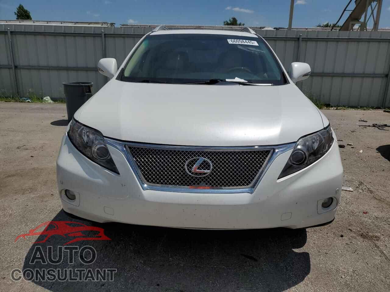 LEXUS RX350 2012 - 2T2BK1BA3CC139060