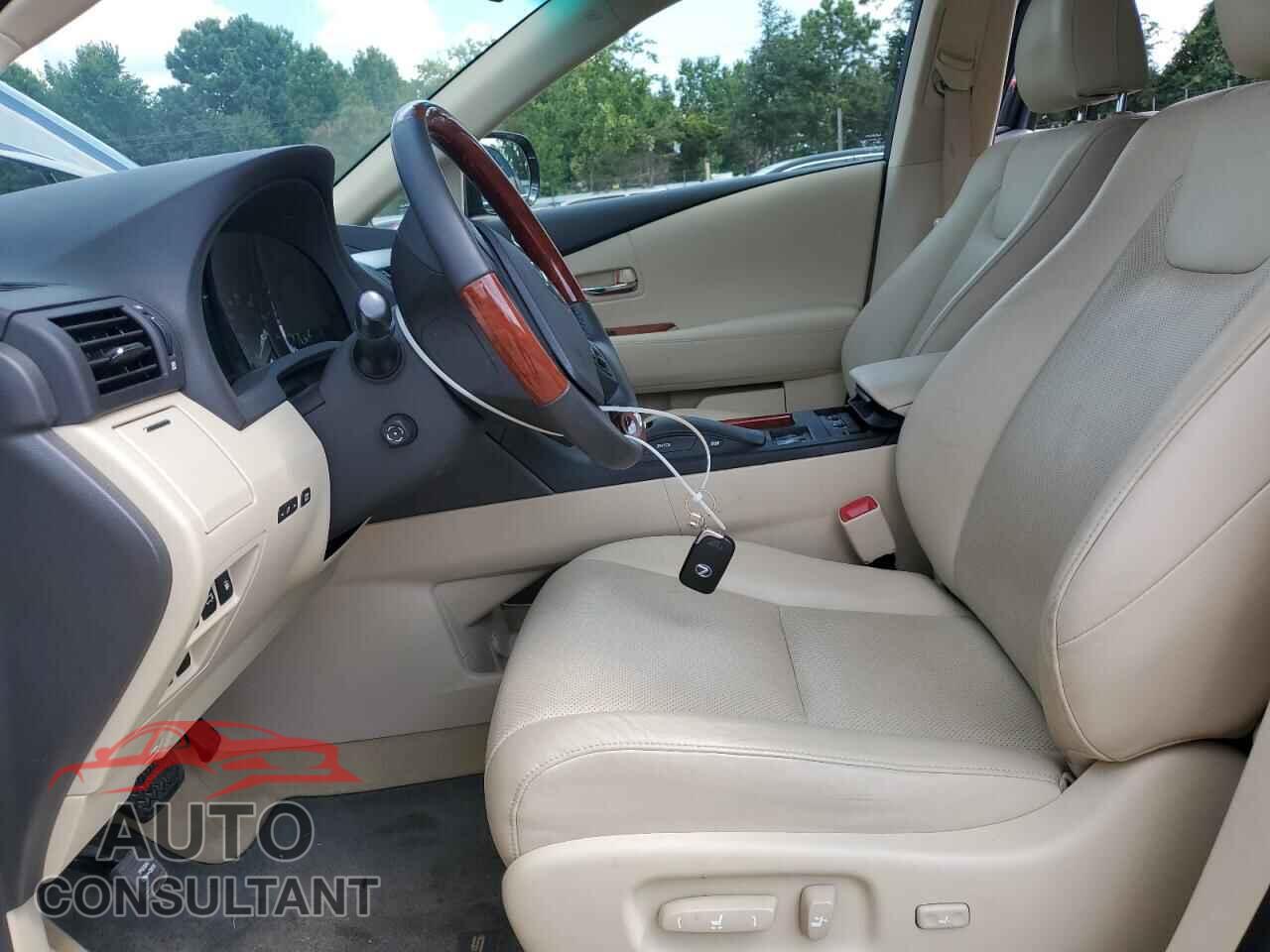 LEXUS RX450 2012 - JTJBC1BAXC2425422
