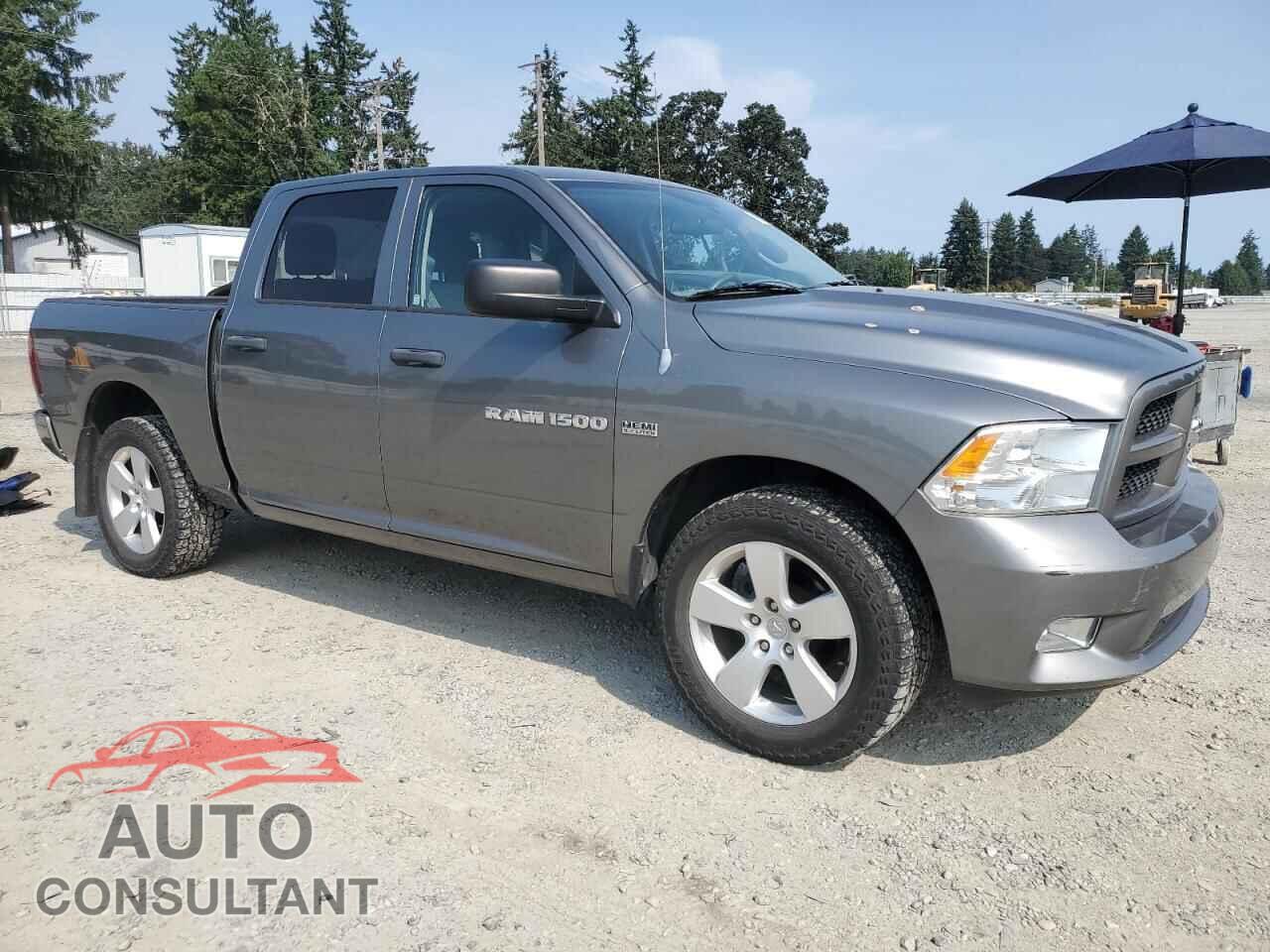 DODGE RAM 1500 2012 - 1C6RD7KT3CS344773