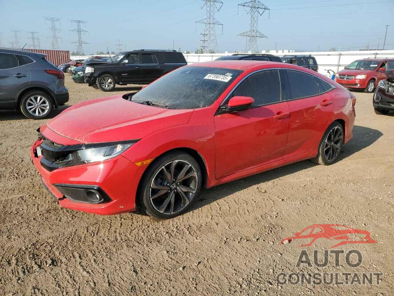 HONDA CIVIC 2021 - 2HGFC2F89MH539665