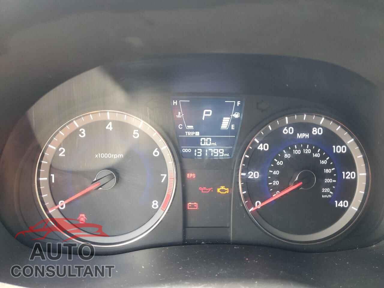 HYUNDAI ACCENT 2013 - KMHCT5AE0DU123092