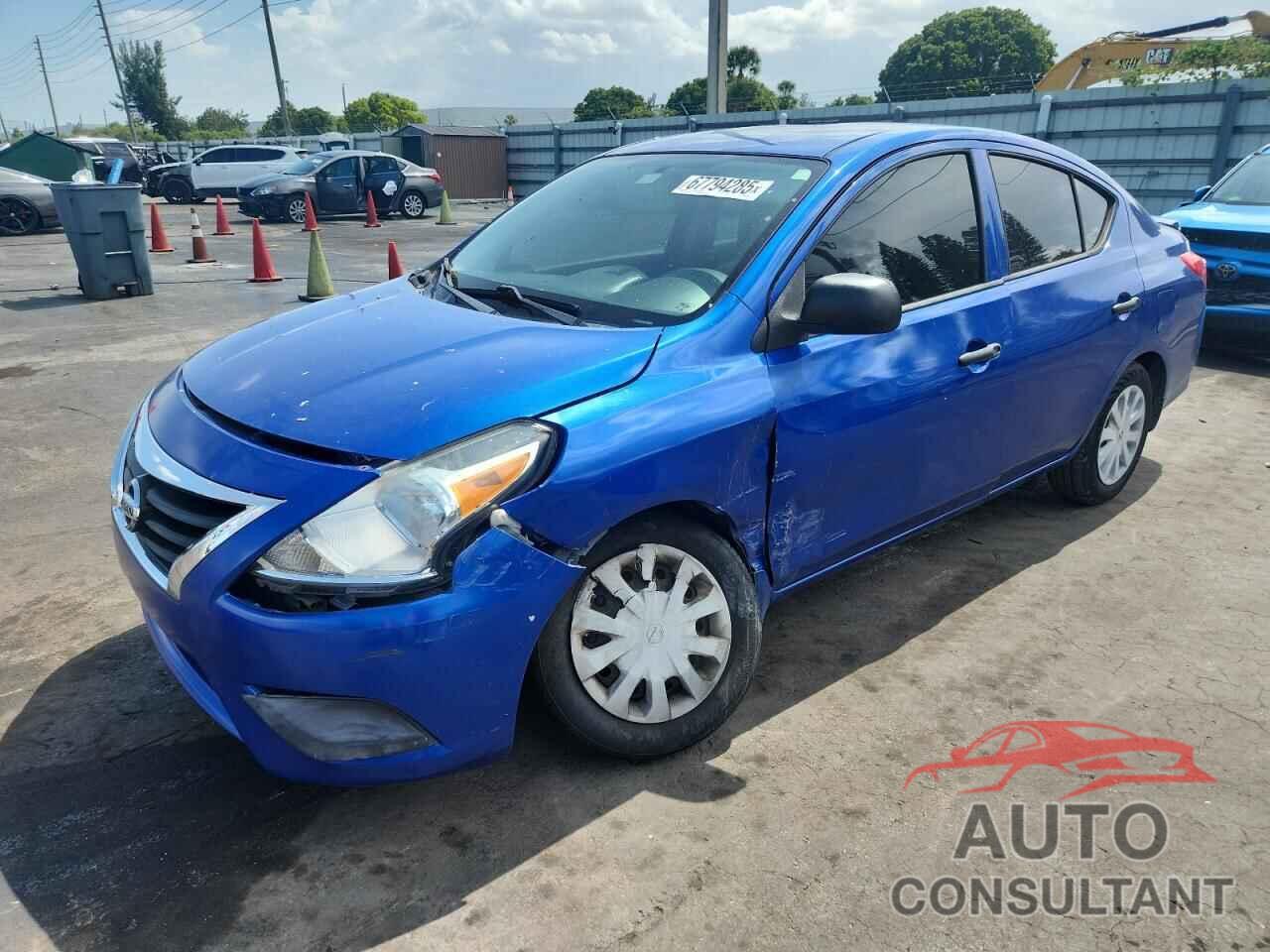 NISSAN VERSA 2015 - 3N1CN7AP3FL890494